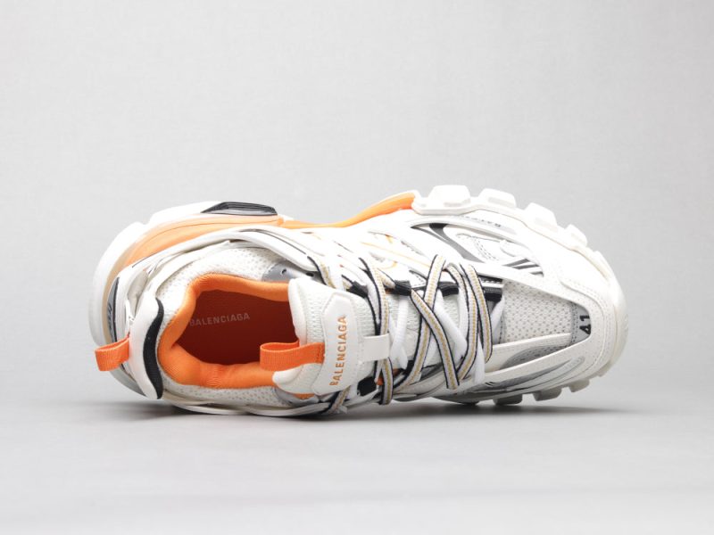 LW - Bla Track Orange White Sneaker - Image 5