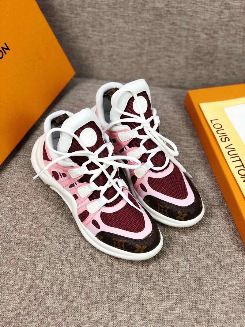 LW - LUV Archlight Pink Brown Sneaker - Image 5