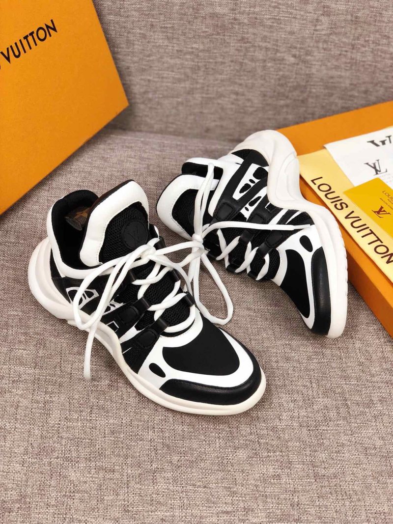 LW - LUV Archlight Black White Sneaker - Image 6