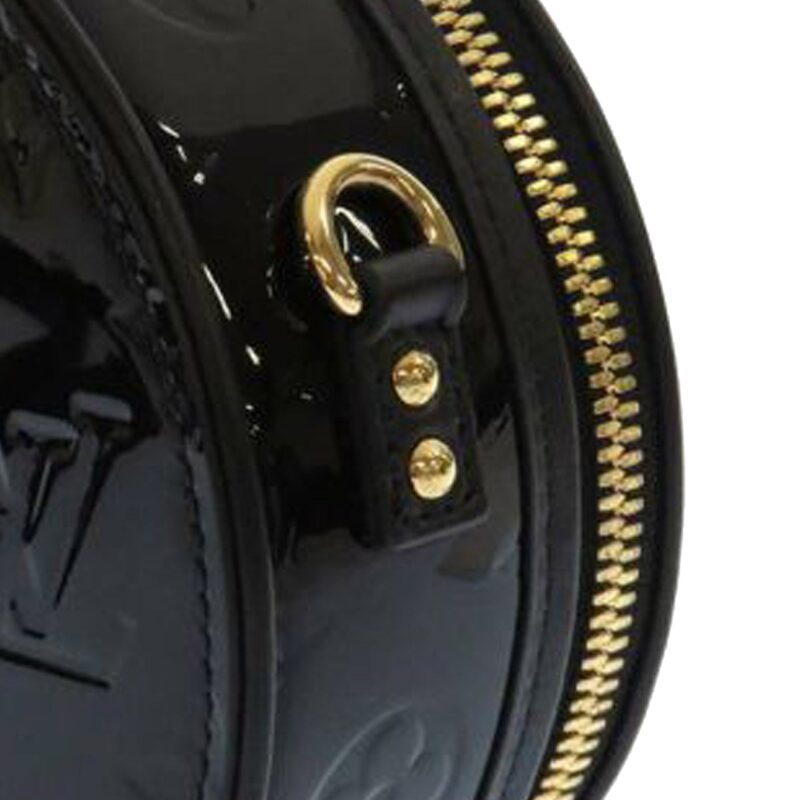 Louis Vuitton Boite Chapeau Souple Mini Black Monogram Vernis AWE - Image 11