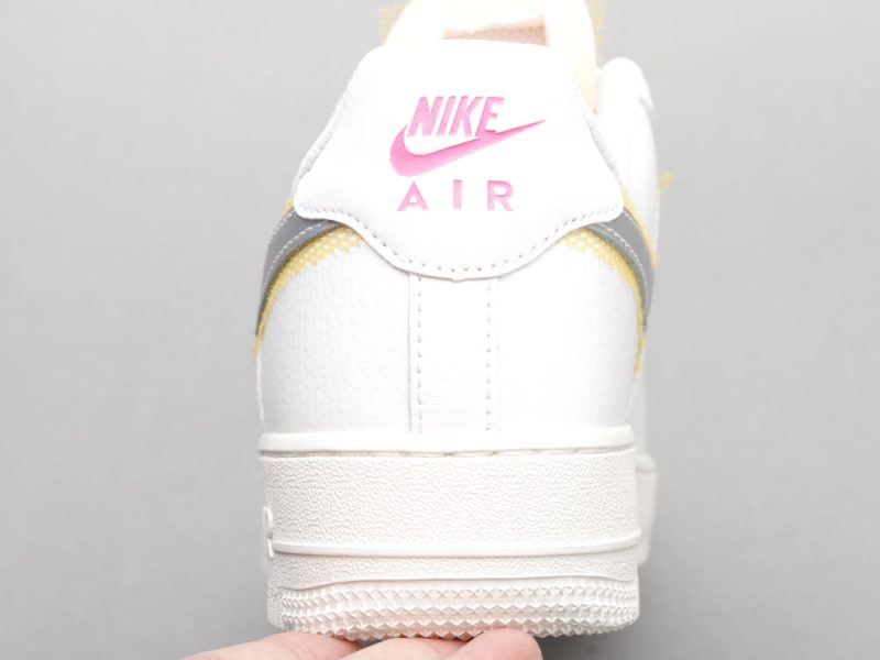LW - AF1 Silver Yellow Low Top - Image 9