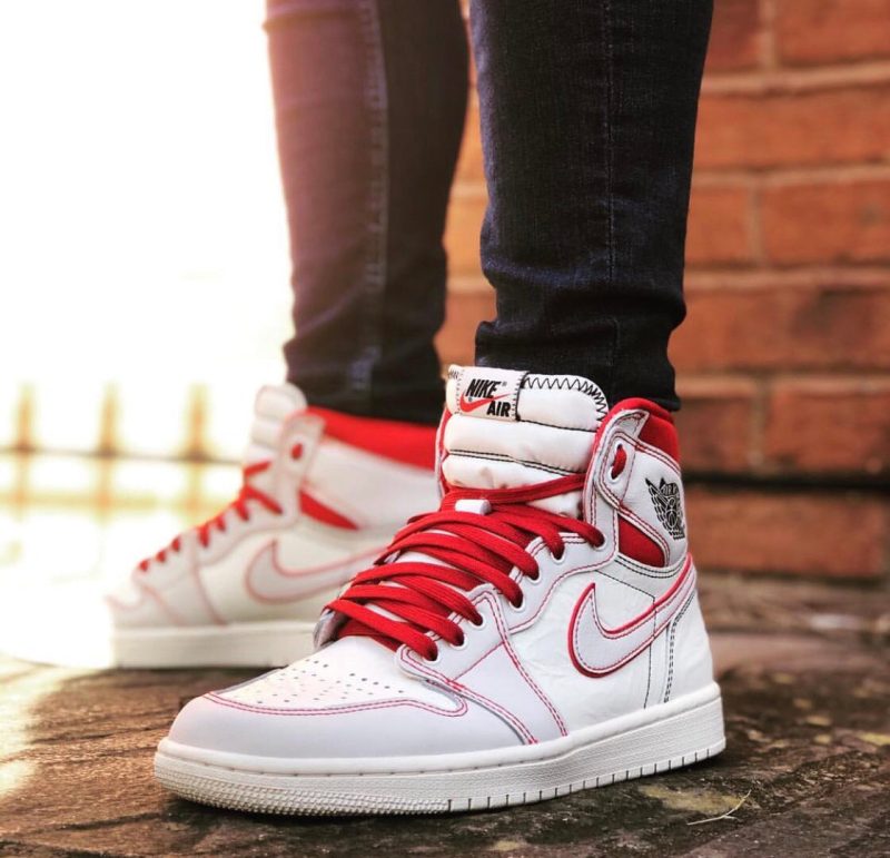 LW - AJ1 white and red manuscript - Image 3