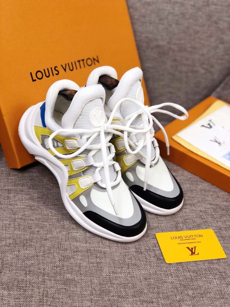LW - LUV Archlight Brown Black Yellow Sneaker - Image 3