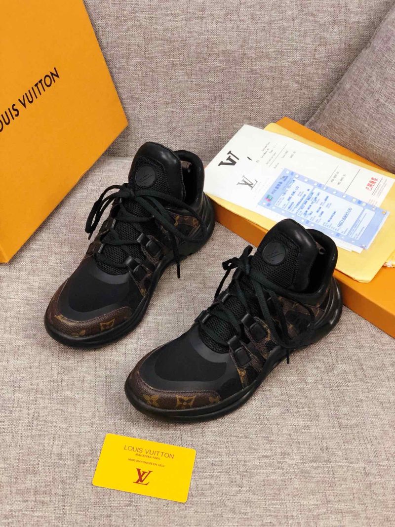 LW - LUV Archlight Black Brown Sneaker - Image 5