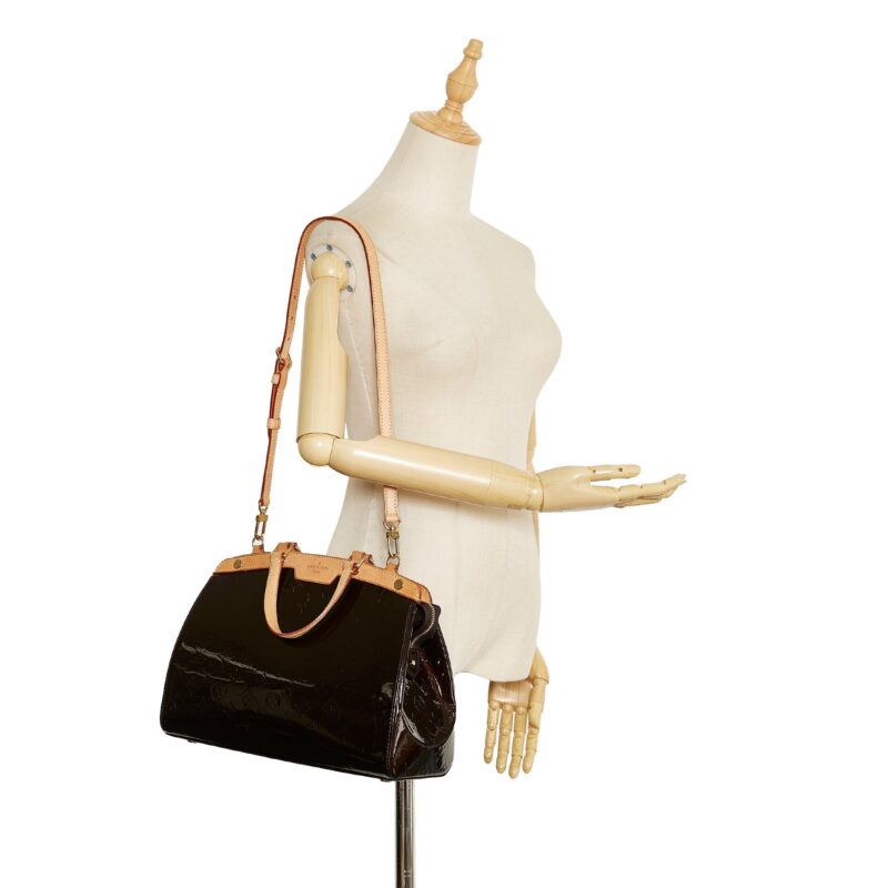 Louis Vuitton Brea MM Purple Monogram Vernis AWE - Image 10