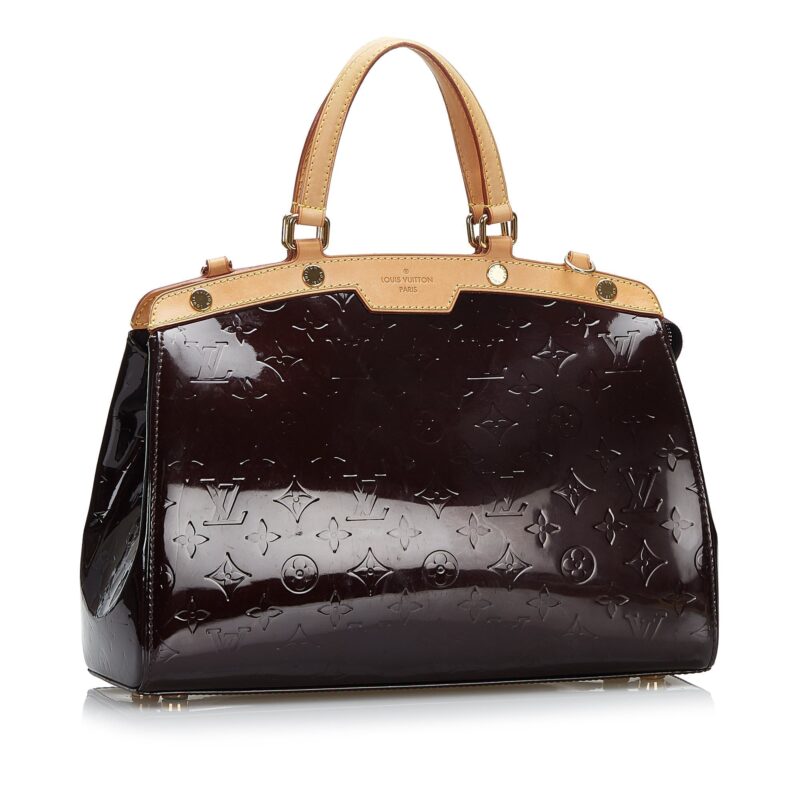 Louis Vuitton Brea MM Purple Monogram Vernis AWE - Image 3