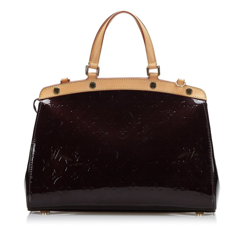 Louis Vuitton Brea MM Purple Monogram Vernis AWE - Image 4
