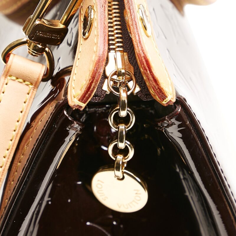 Louis Vuitton Brea MM Purple Monogram Vernis AWE - Image 9