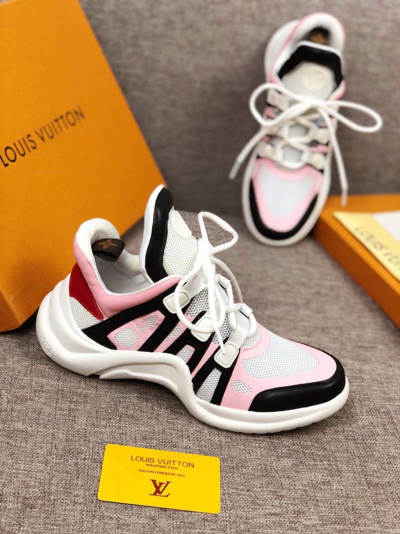 LW - LUV Archlight Pink Black Sneaker - Image 3