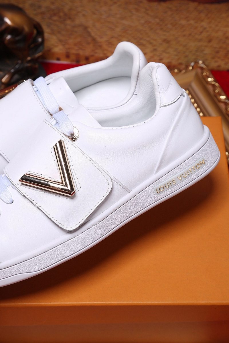 LW - LUV Font Row White Sneaker - Image 3