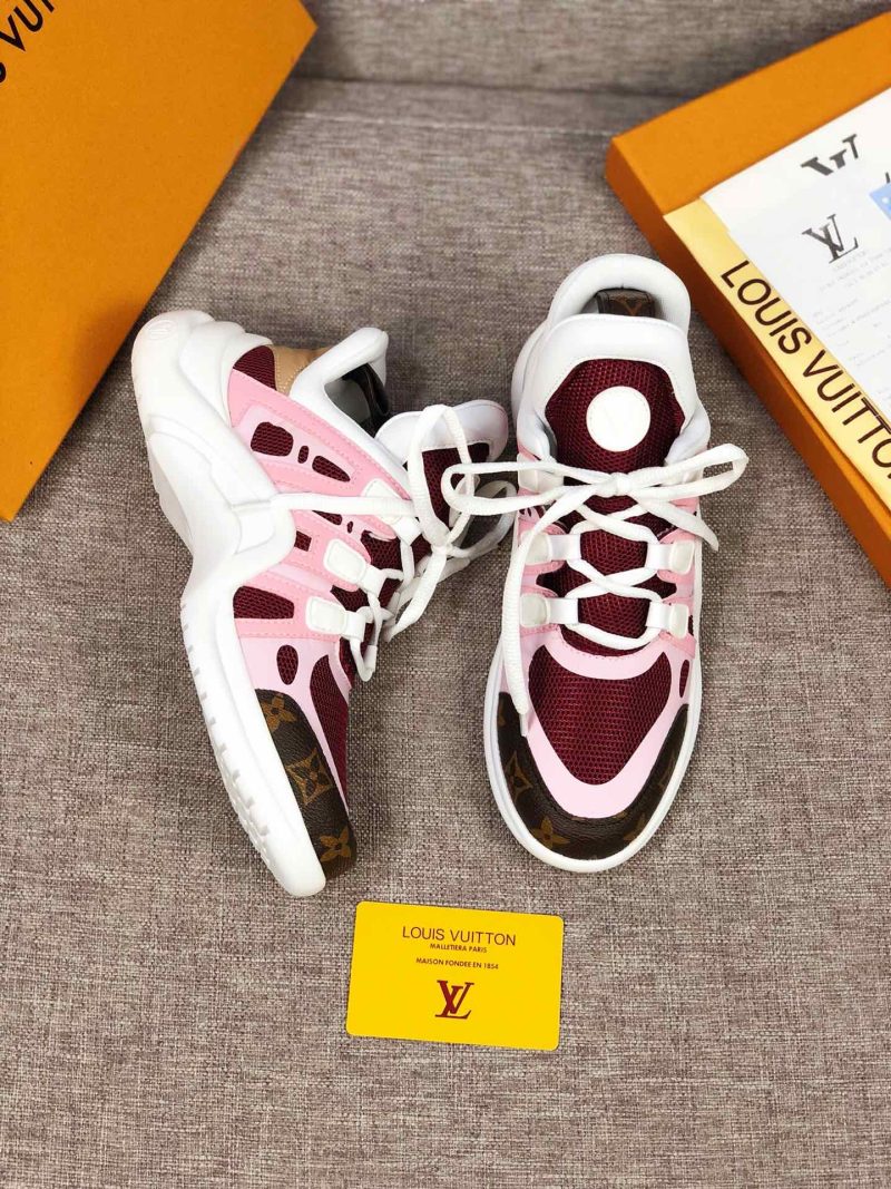 LW - LUV Archlight Pink Brown Sneaker - Image 3