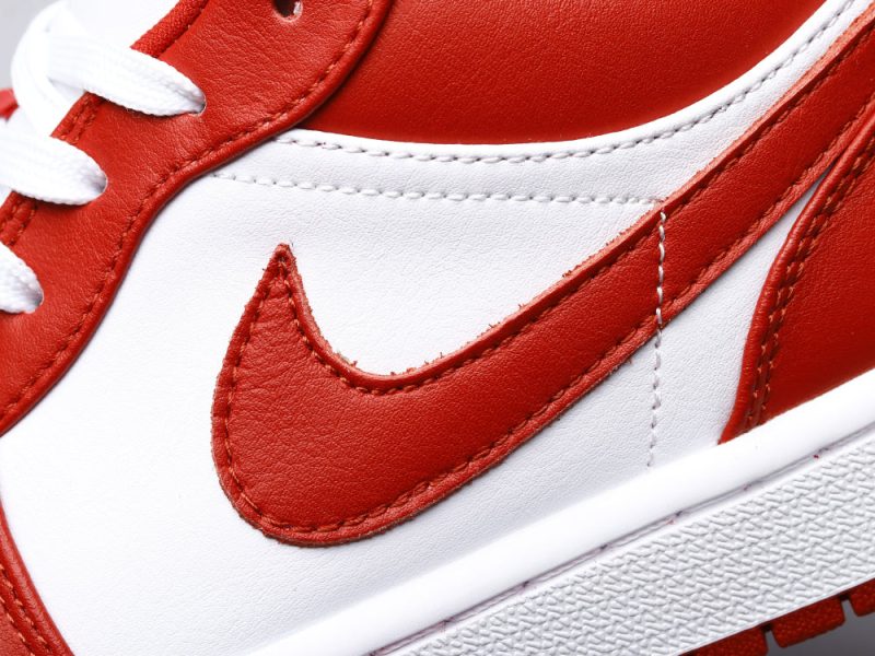 LW - AJ1 new white red - Image 8