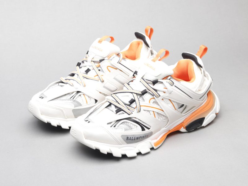 LW - Bla Track Orange White Sneaker