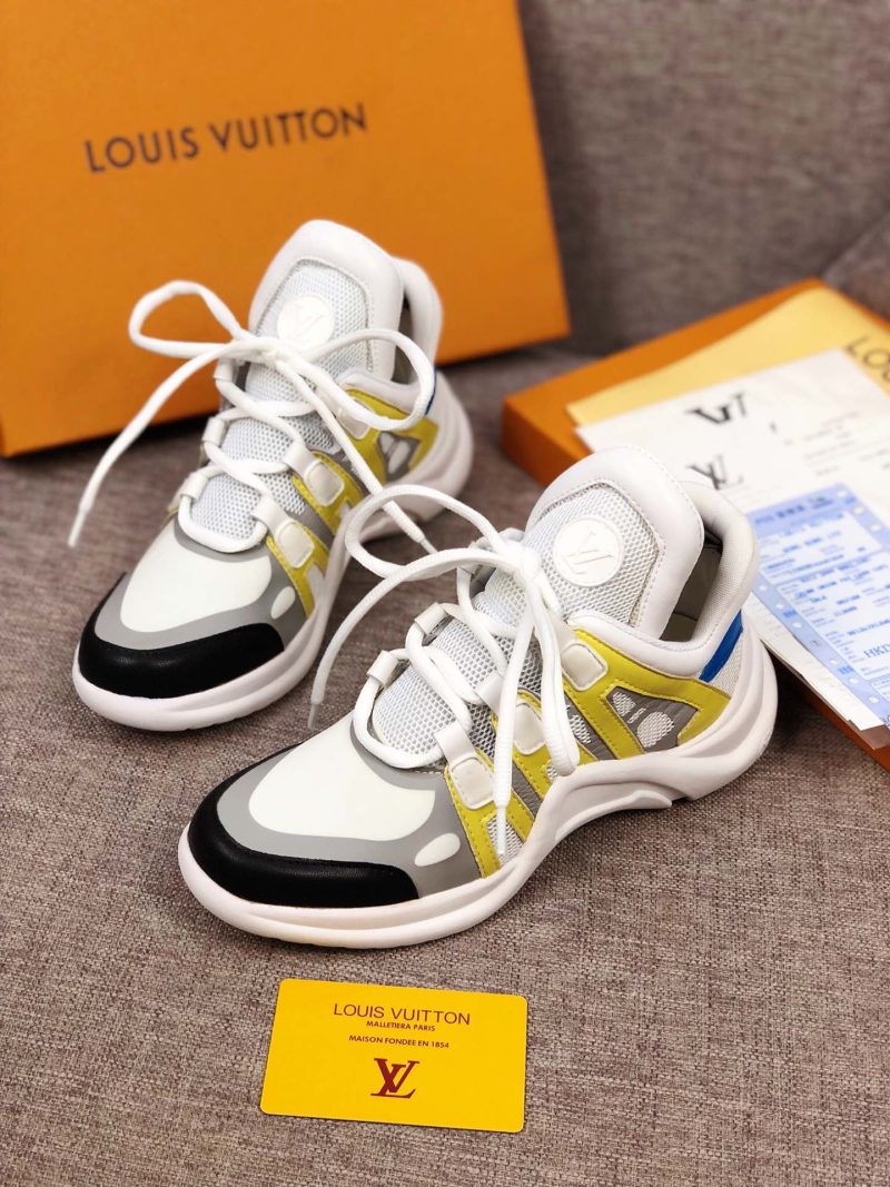 LW - LUV Archlight Brown Black Yellow Sneaker - Image 4