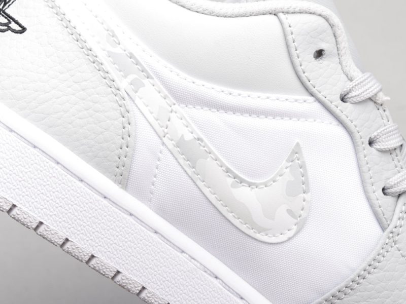 LW - AJ1 grey and white caLWuflage - Image 8
