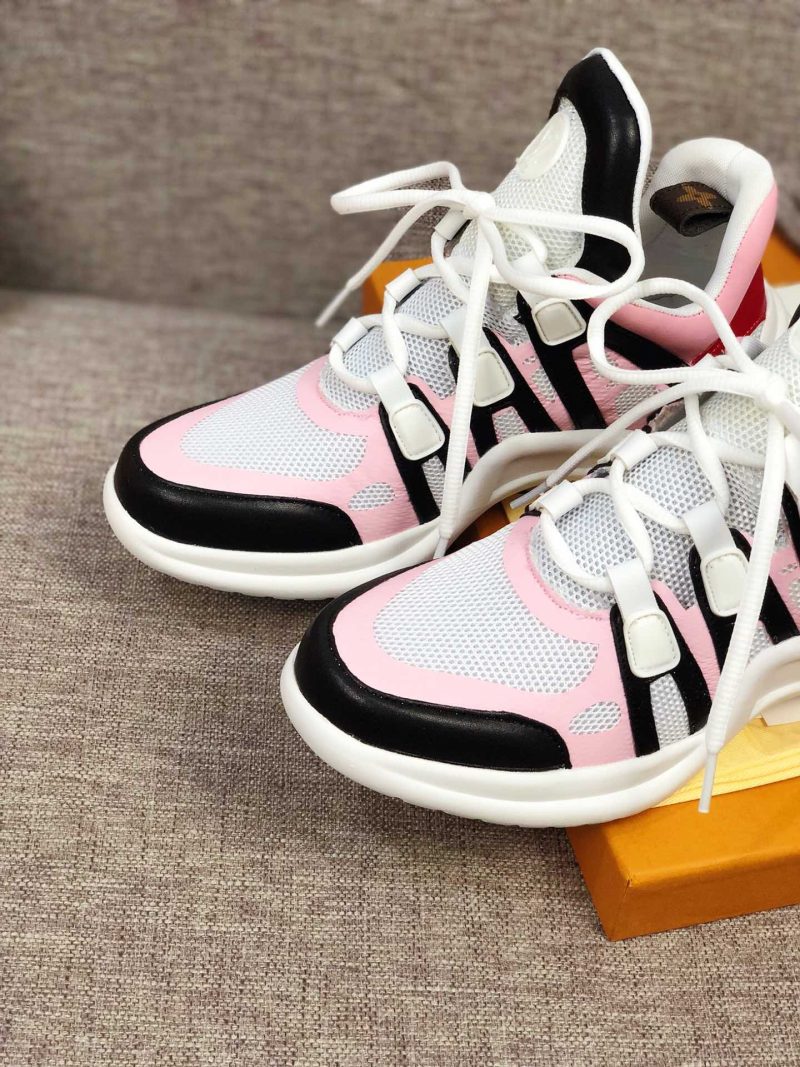 LW - LUV Archlight Pink Black Sneaker - Image 4