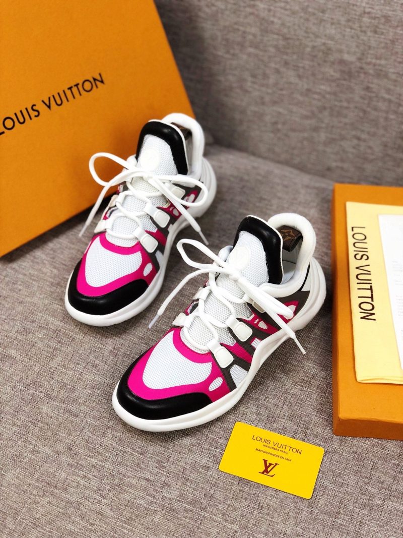 LW - LUV Archlight Pink White Black Sneaker - Image 4