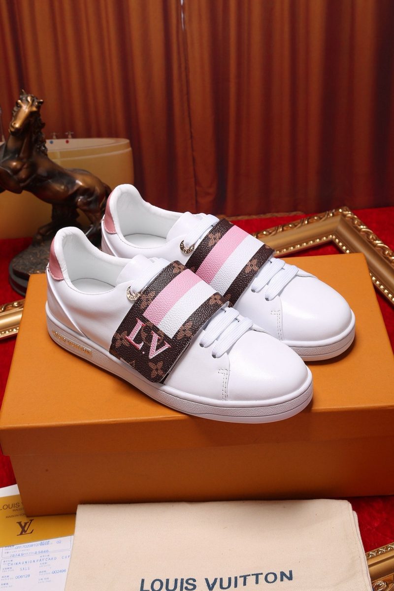 LW - LUV Font Row Pink Sneaker - Image 3