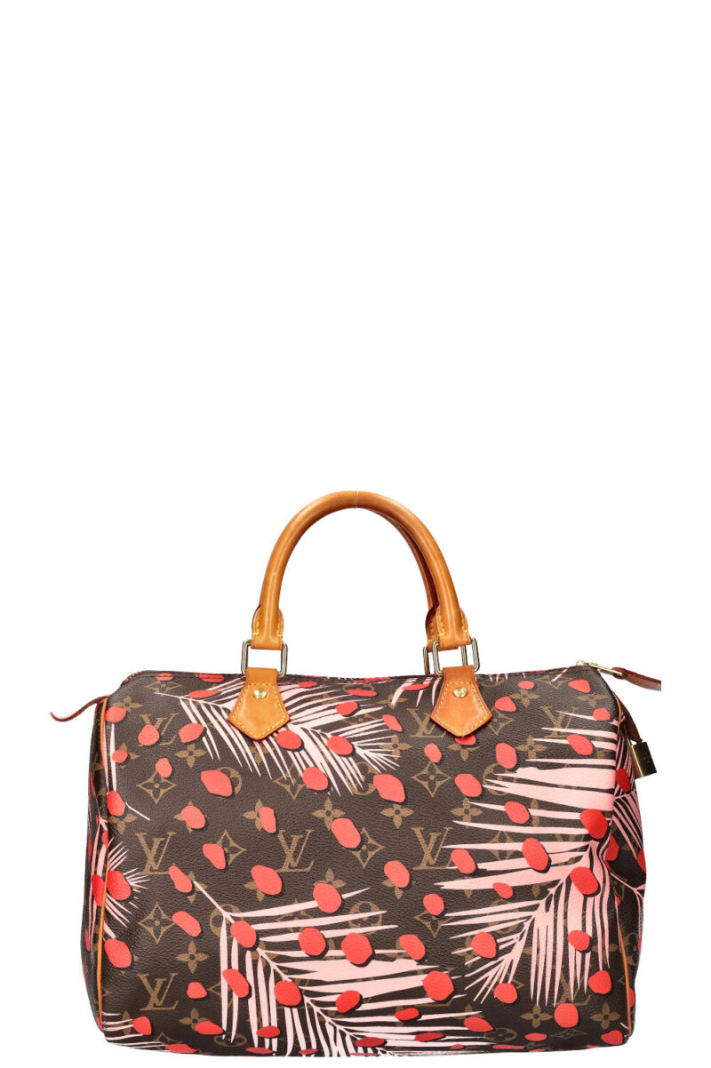 LOUIS VUITTON Jungle Dots Speedy 30 MNG AWE - Image 11