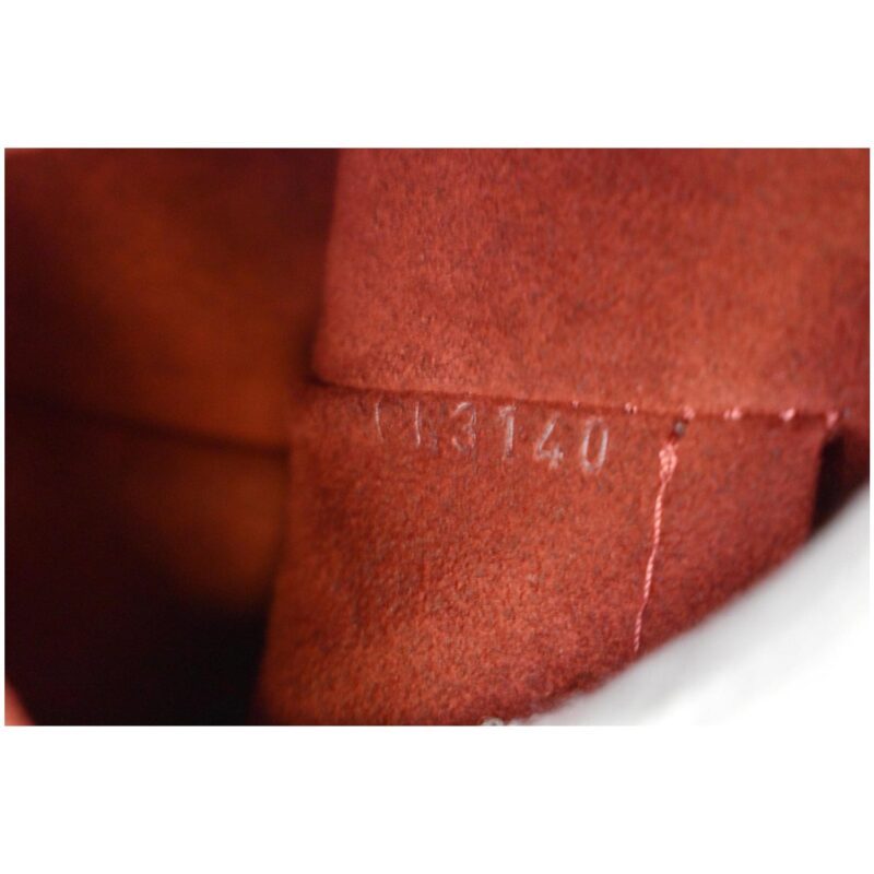 LOUIS VUITTON Alma MM Epi Leather Satchel Bag Red AWE - Image 9