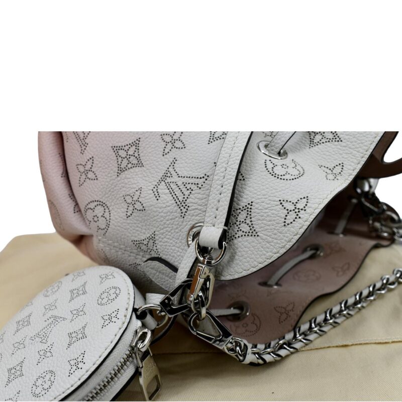 LOUIS VUITTON Bella Mahina Calf Leather Crossbody Bag Lilas AWE - Image 5