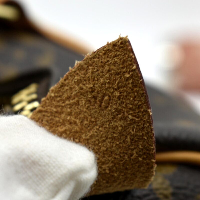 LOUIS VUITTON Speedy 30 Monogram Canvas Satchel Bag Brown AWE - Image 9