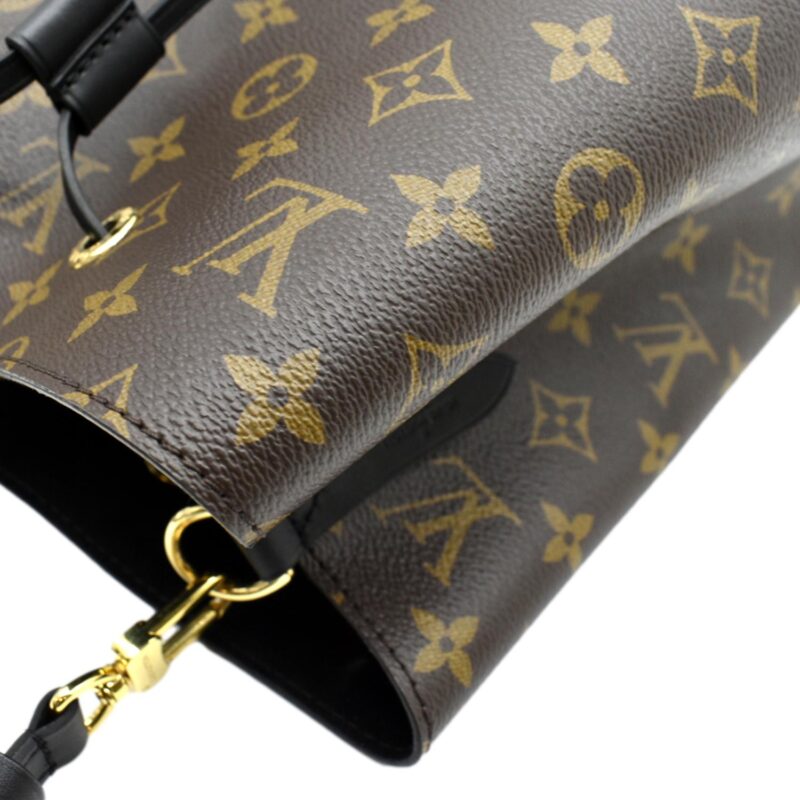 LOUIS VUITTON Neonoe Monogram Canvas Shoulder Bag Brown AWE - Image 4
