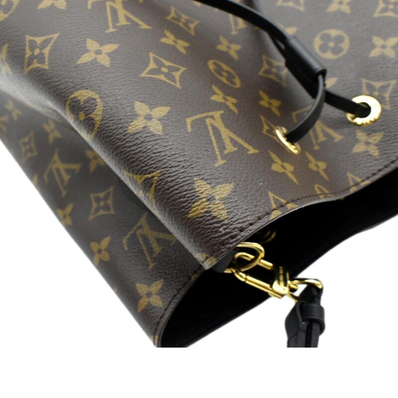 LOUIS VUITTON Neonoe Monogram Canvas Shoulder Bag Brown AWE - Image 5