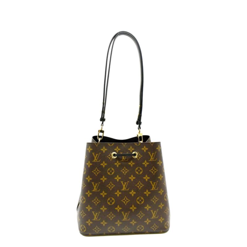 LOUIS VUITTON Neonoe Monogram Canvas Shoulder Bag Brown AWE - Image 2