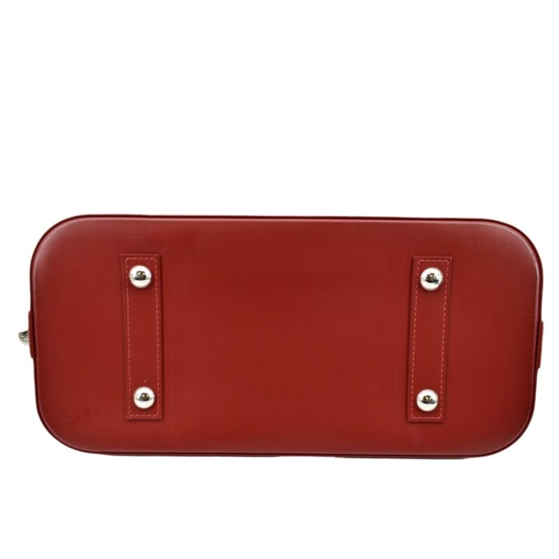 LOUIS VUITTON Alma GM Epi Leather Satchel Crossbody Bag Red AWE - Image 8