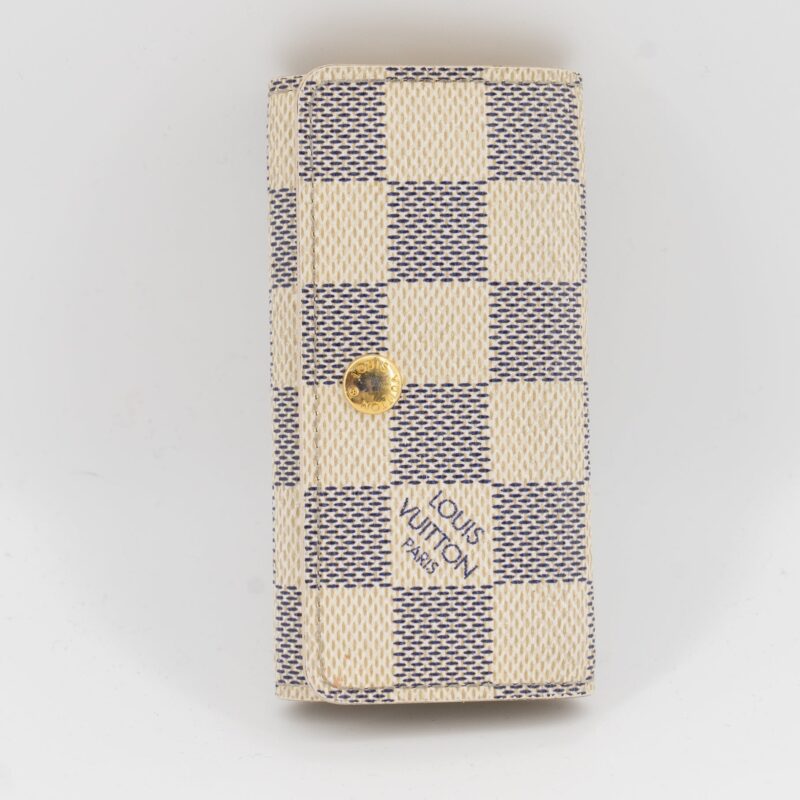 Louis Vuitton Damier Azur key holder AWE - Image 2