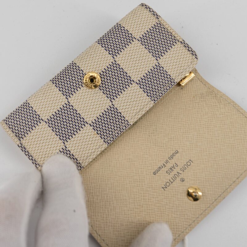 Louis Vuitton Damier Azur key holder AWE - Image 11
