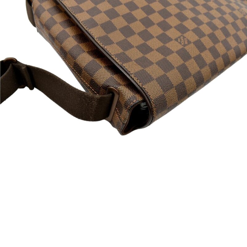 LOUIS VUITTON Brooklyn GM Damier Ebene Shoulder Bag Brown AWE - Image 5