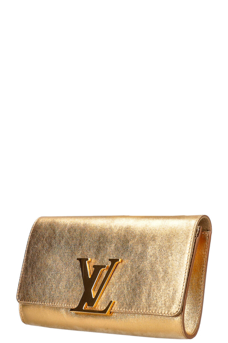 LOUIS VUITTON Louise Clutch Gold AWE - Image 5