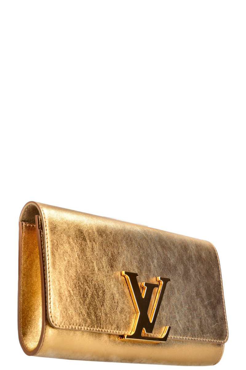 LOUIS VUITTON Louise Clutch Gold AWE - Image 2