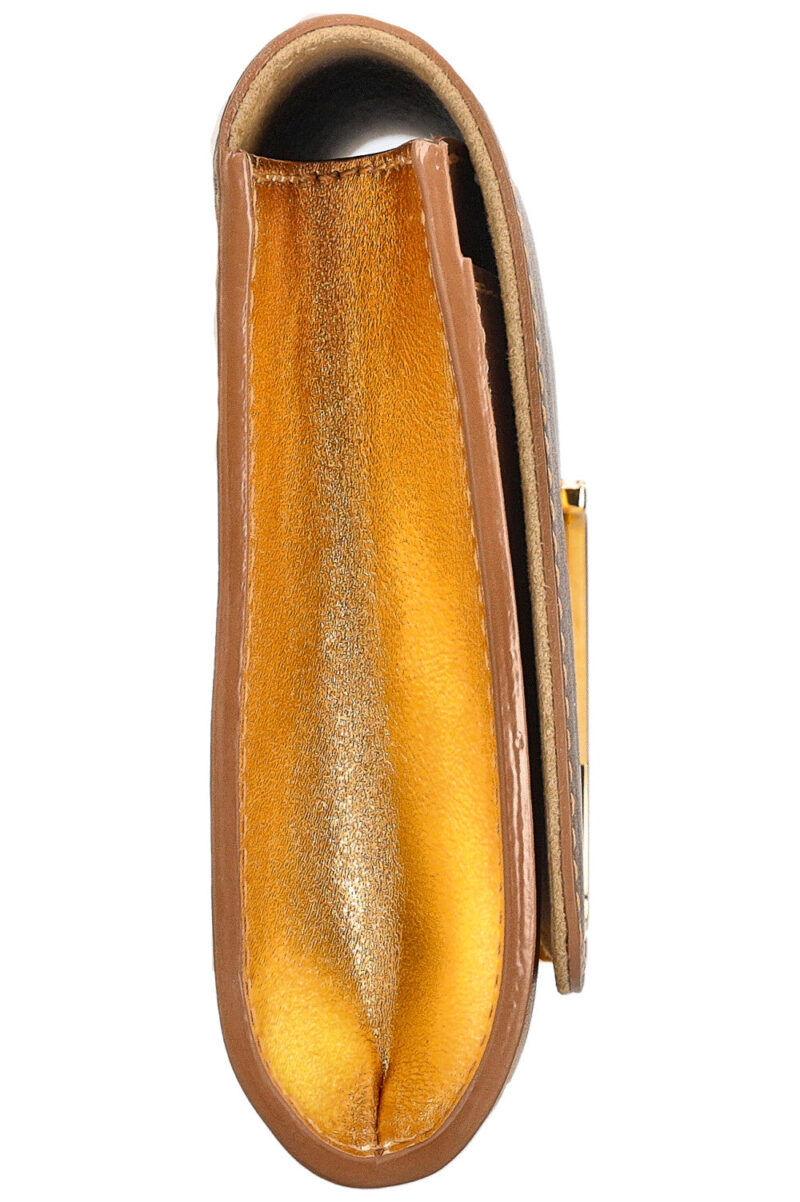 LOUIS VUITTON Louise Clutch Gold AWE - Image 4
