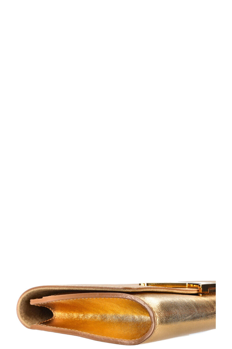 LOUIS VUITTON Louise Clutch Gold AWE - Image 6