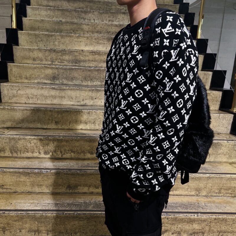 Louis Vuitton LV Monogram Jacquard Crewneck AWE - Image 10