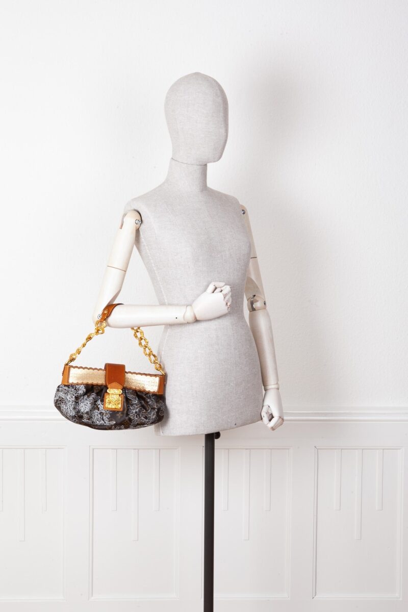 LOUIS VUITTON Kirsten Bag MNG Dentelle 2007 AWE