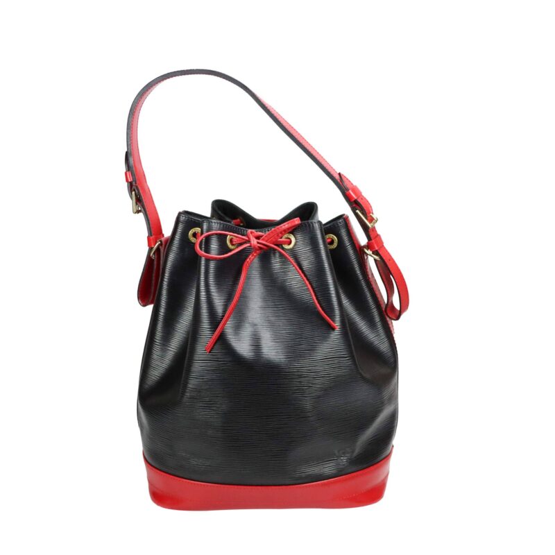Louis Vuitton Grand Noé Bicolor Black/Red Epi AWE
