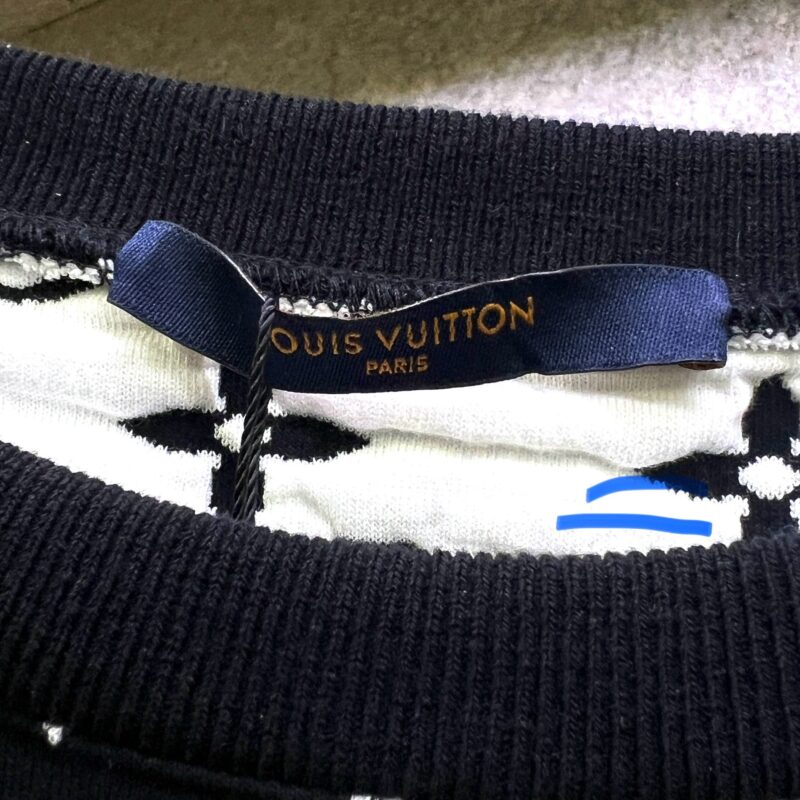 Louis Vuitton LV Monogram Jacquard Crewneck AWE - Image 6