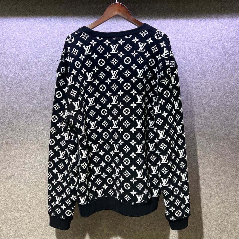 Louis Vuitton LV Monogram Jacquard Crewneck AWE - Image 4