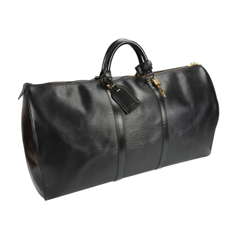 Louis Vuitton Keepall 60 Black Epi AWE - Image 2