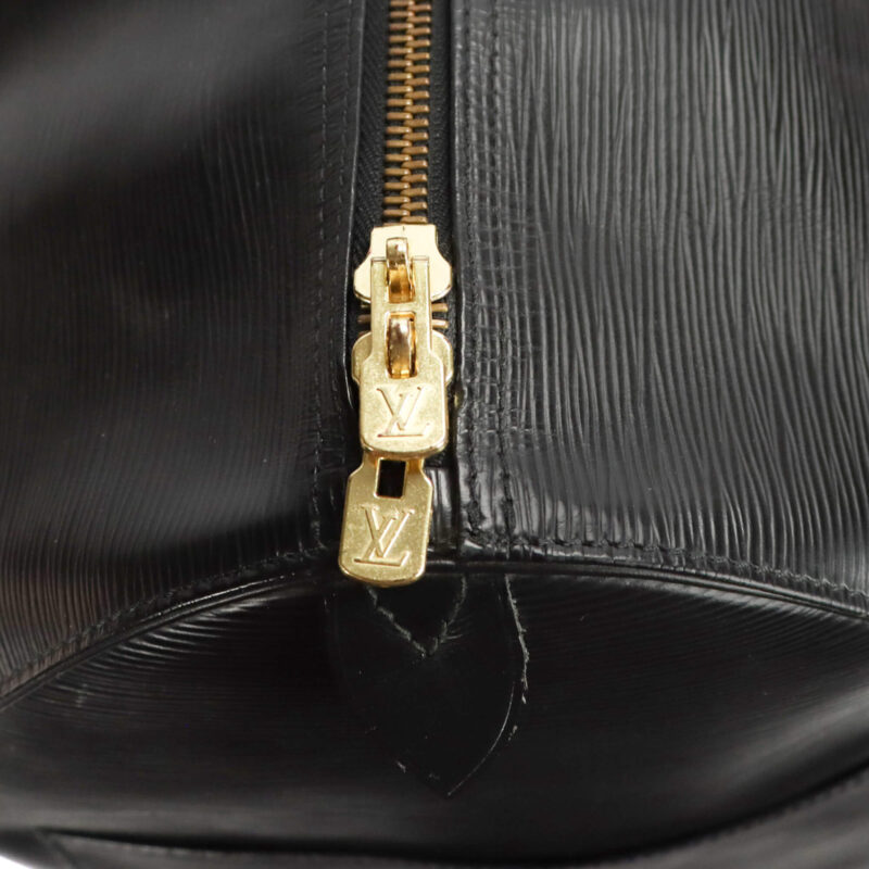 Louis Vuitton Keepall 60 Black Epi AWE - Image 9