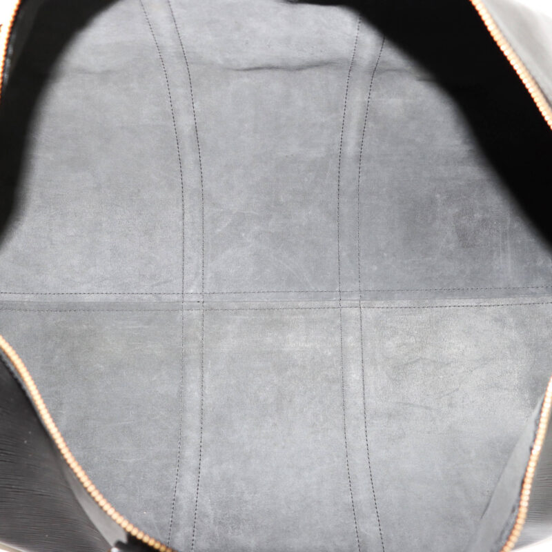 Louis Vuitton Keepall 60 Black Epi AWE - Image 11