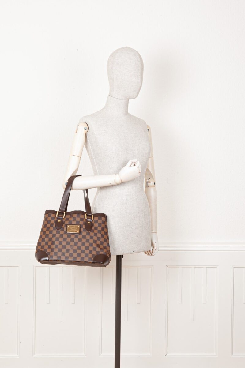 LOUIS VUITTON Hampstead PM Bag Damier Ebene 2007 AWE