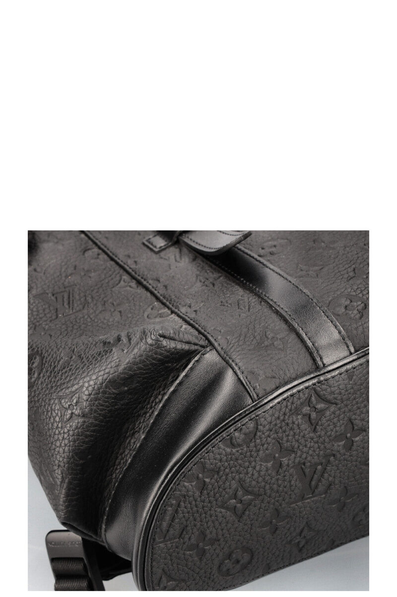 LOUIS VUITTON Christopher MM Backpack Black AWE - Image 6