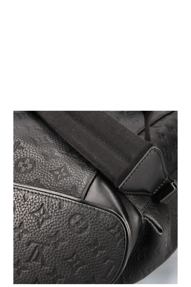 LOUIS VUITTON Christopher MM Backpack Black AWE - Image 9