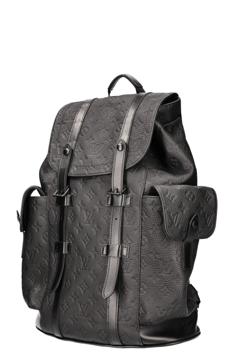 LOUIS VUITTON Christopher MM Backpack Black AWE - Image 5