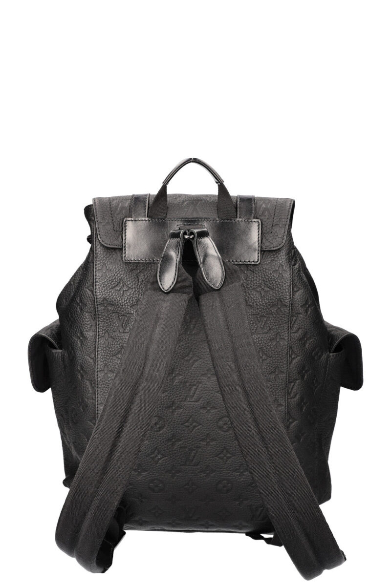LOUIS VUITTON Christopher MM Backpack Black AWE - Image 3